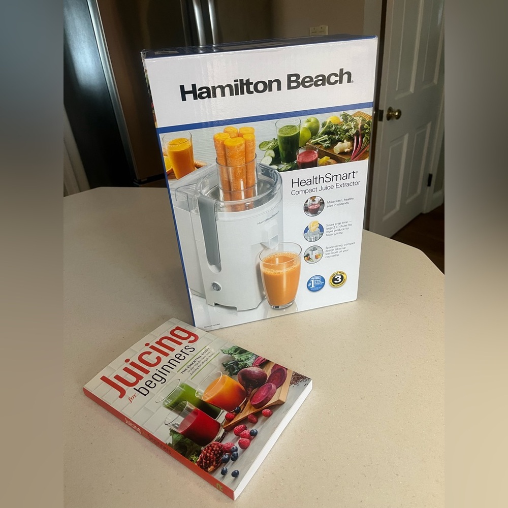 Hamilton Beach HealthSmart Juicer - White and Gray